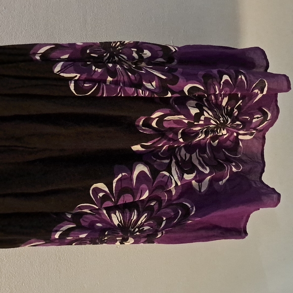Purple Flower Sundress - Picture 3 of 4